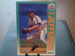 Gregg Jefferies #508 Baseball Cards 1992 Fleer Prices