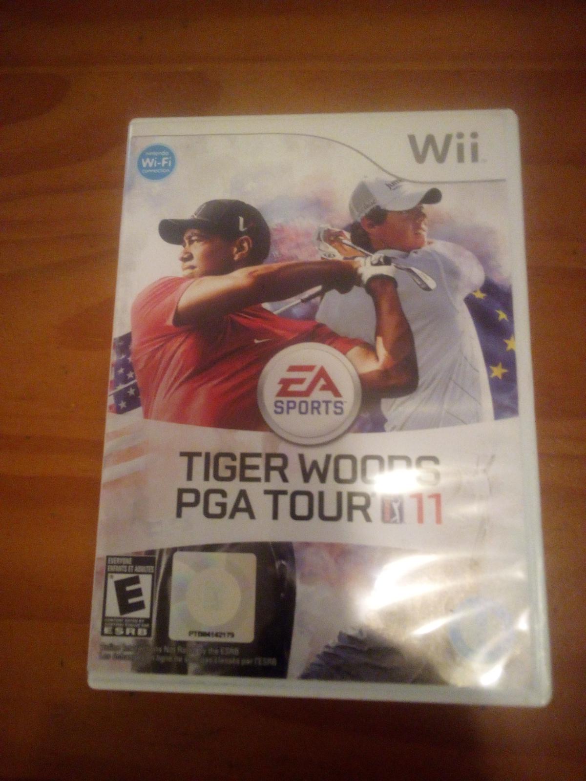 Wii Console Tiger Woods PGA Tour 11 Nintendo Wii Tiger Woods