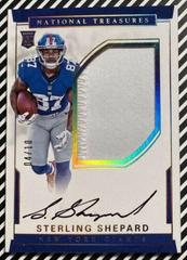 Sterling Shepard [Patch Autograph] Football Cards 2016 Panini National Treasures Prices