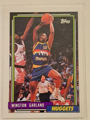 Winston Garland #83 Basketball Cards 1992 Topps Prices