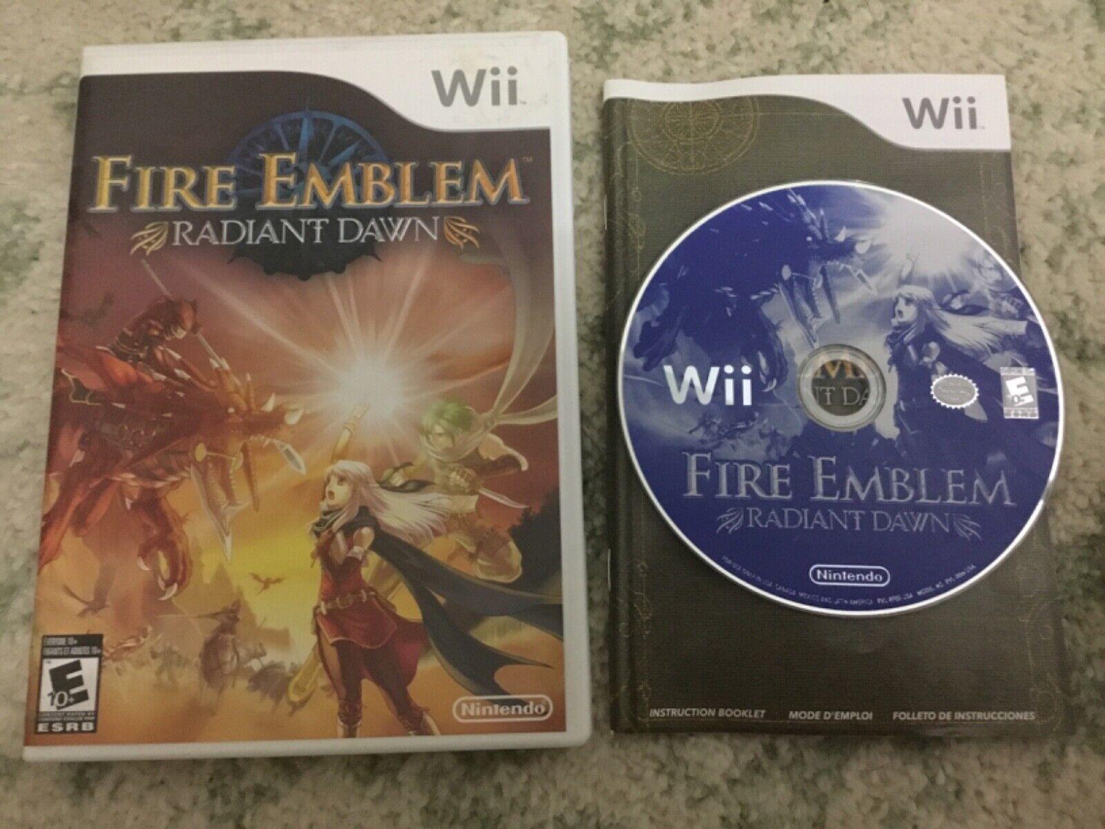 Fire Emblem Radiant Dawn | Item, Box, and Manual | Wii