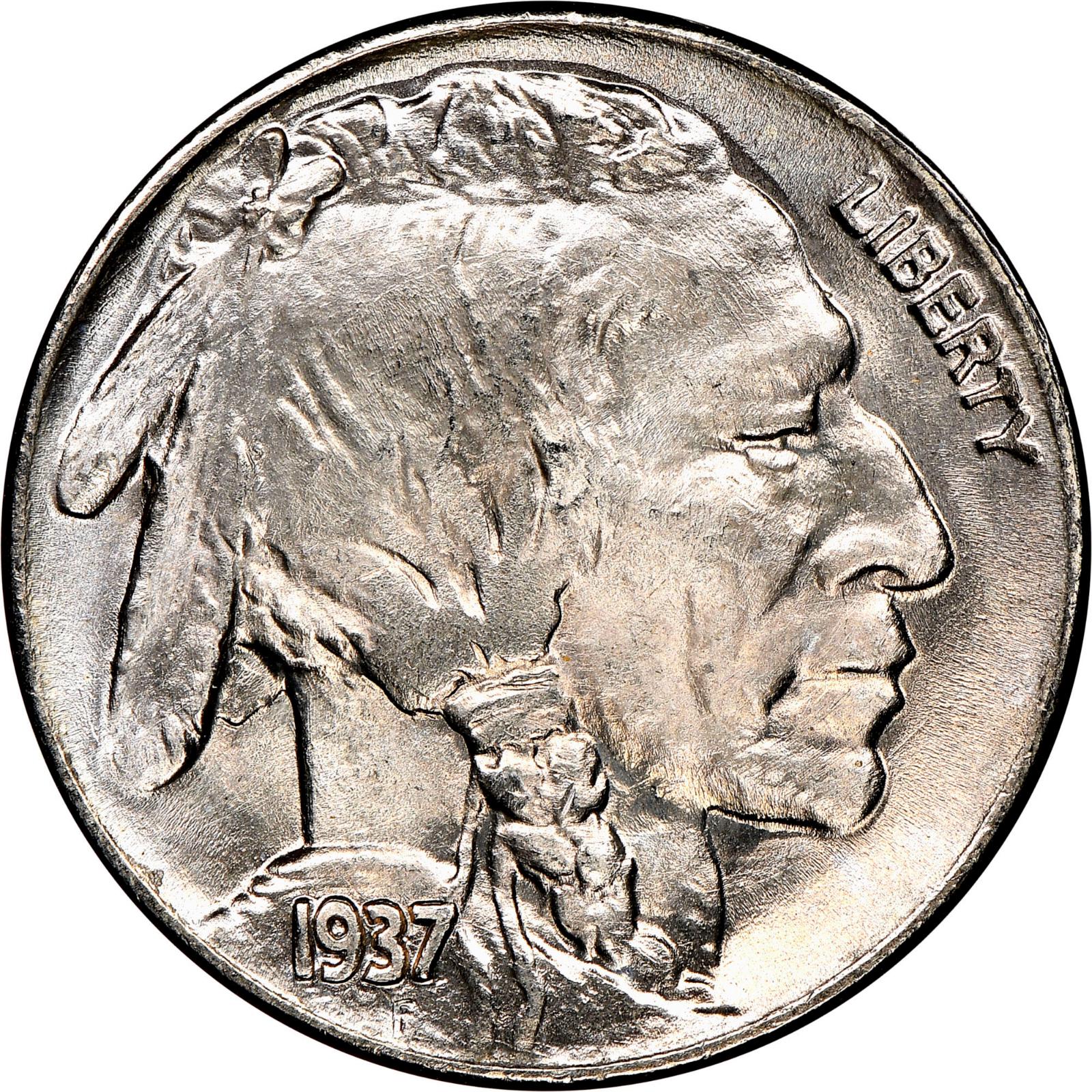 1937 Coins Buffalo Nickel