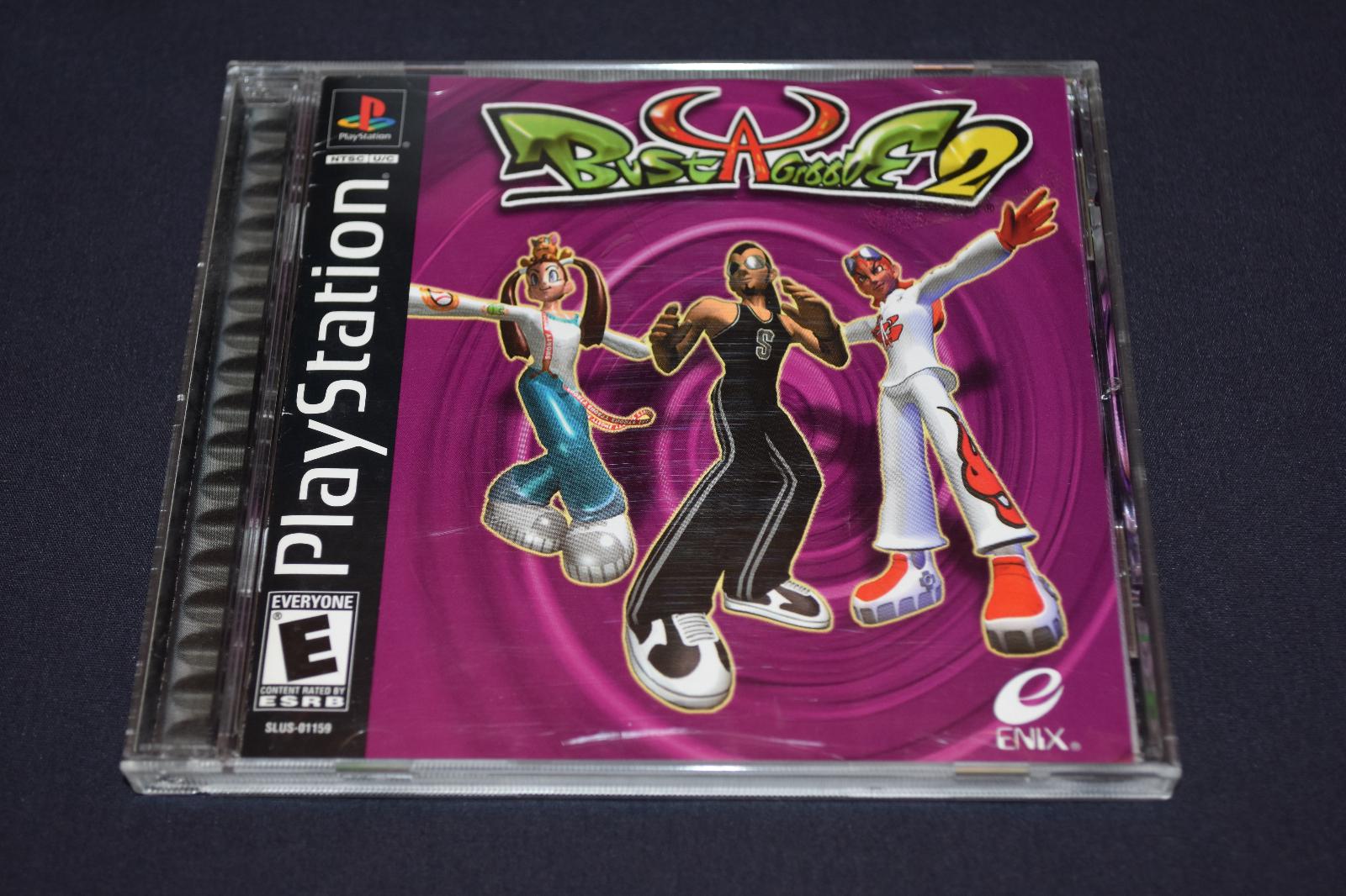 Bust A Groove 2 Item, Box, and Manual Playstation