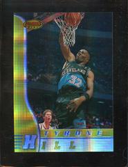 Tyrone Hill [Atomic Refractor] Basketball Cards 1996 Bowman's Best Prices