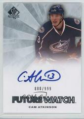 Cam Atkinson [Autograph] Hockey Cards 2011 SP Authentic Prices