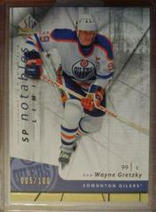 Wayne Gretzky [Limited] Hockey Cards 2006 SP Authentic Prices