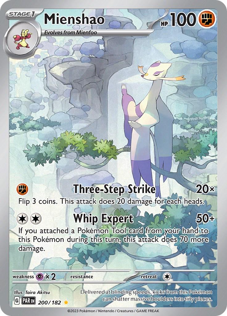 Mienshao 200 Prices Pokemon Paradox Rift Pokemon Cards