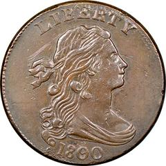 1800 [2ND HAIR] Coins Draped Bust Penny Prices