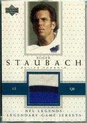 Roger Staubach #LJ-RS Football Cards 2000 Upper Deck Legends Legendary Jerseys Prices