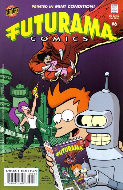 Futurama Comics #6 (2001) Comic Books Futurama Comics