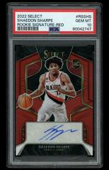 Shaedon Sharpe [red] #RS-SHS Basketball Cards 2022 Panini Select Rookie Signatures Prices