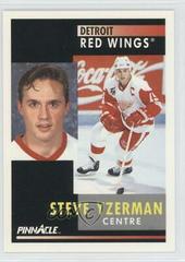 Steve Yzerman [French] Hockey Cards 1991 Pinnacle Prices