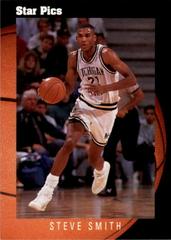 Steve Smith #21 Basketball Cards 1991 Star Pics Prices