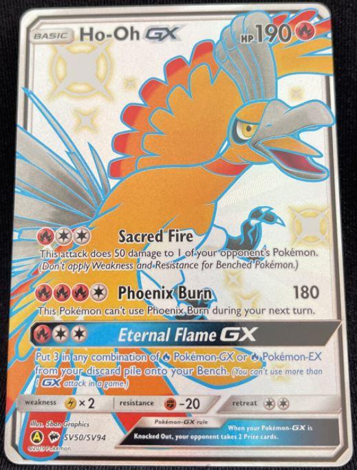 Ho Oh Gx Sv50 Prices Pokemon Hidden Fates Pokemon Cards 4789