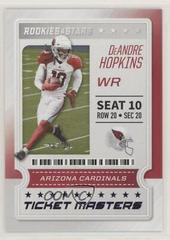 DeAndre Hopkins [Purple] #13 Football Cards 2020 Panini Rookies & Stars Ticket Masters Prices