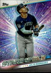 Julio Rodriguez #SMLB-16 Baseball Cards 2024 Topps Stars of MLB Prices