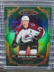 Nathan MacKinnon [Green] #5 Hockey Cards 2020 Upper Deck Stature Prices