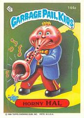 Horny HAL #144a 1986 Garbage Pail Kids Prices