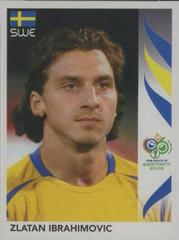 Zlatan Ibrahimovic #166 Soccer Cards 2006 Panini World Cup Germany Sticker Prices