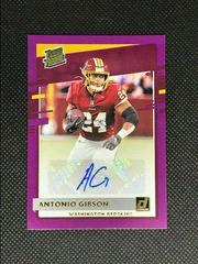 Antonio Gibson [Autograph Purple] Football Cards 2020 Panini Donruss Prices