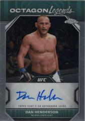 Dan Henderson #OLA-DHE Ufc Cards 2024 Topps Chrome UFC Octagon Legends Autograph Prices