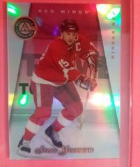 Steve Yzerman [Mirror Red] #38 Hockey Cards 1997 Pinnacle Certified Prices