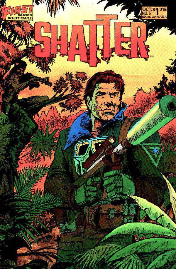 Shatter #5 (1986) Comic Books Shatter