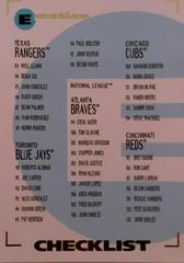 Checklist #199 Baseball Cards 1995 Emotion Prices