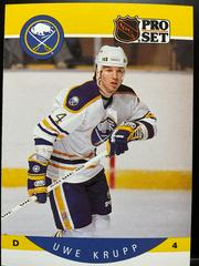 Uwe Krupp #23 Hockey Cards 1990 Pro Set Prices