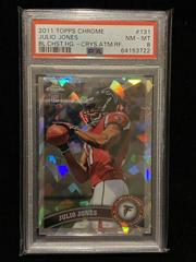 Julio Jones [Ball Chest High Crystal Atomic Refractor] Football Cards 2011 Topps Chrome Prices
