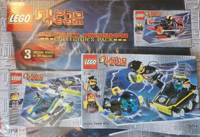 Secret Mission Collector's Pack #65118 LEGO Alpha Team