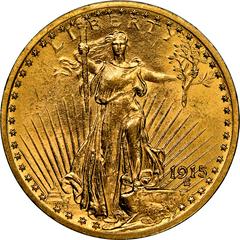 1915 Coins Saint-Gaudens Gold Double Eagle Prices