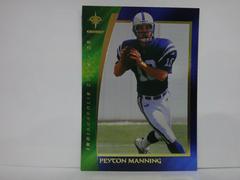Peyton Manning [Retail] #42 Football Cards 2000 Collector's Edge Odyssey Prices