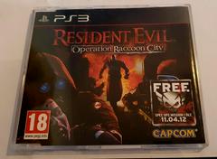 Resident Evil: Operation Racoon City [Promo Not For Resale] PAL Playstation 3 Prices