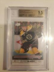 Charlie McAvoy [Clear Cut] #242 Hockey Cards 2017 Upper Deck Prices