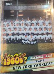 NEW YORK YANKEES Baseball Cards 2020 Topps Decades' Best Chrome Prices