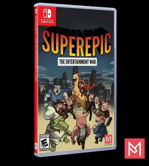 Superepic: The Entertainment War Cover Art