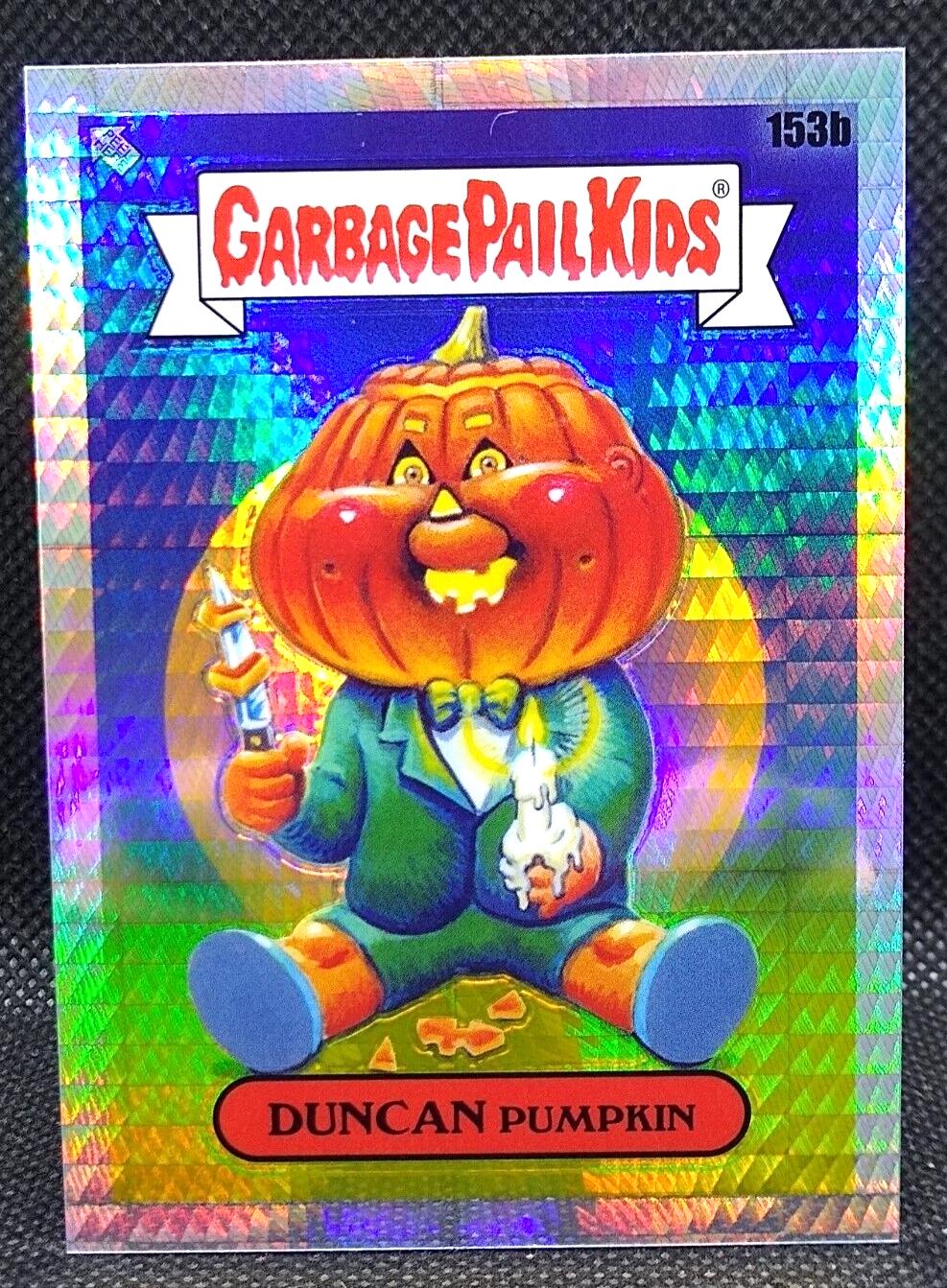 DUNCAN PUMPKIN [Prism] #153b Prices | 2021 Garbage Pail Kids Chrome ...