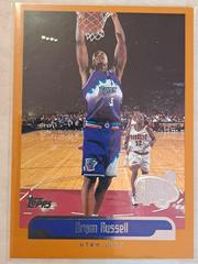 Bryon Russell Basketball Cards 1999 Topps NBA Tipoff Prices