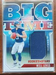 Will Levis #BT-WL Football Cards 2023 Panini Rookies & Stars Big Time Prices