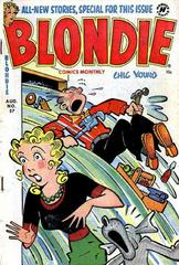 Blondie Comics Monthly #57 (1953) Comic Books Blondie Comics Monthly Prices