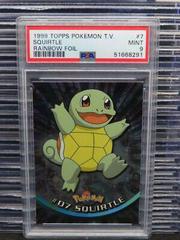 Squirtle [Rainbow Foil] Pokemon 1999 Topps TV Prices