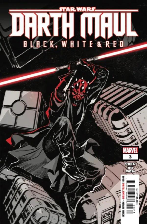 Star Wars: Darth Maul - Black, White & Red #3 (2024) Comic Books Star Wars: Darth Maul - Black, White & Red