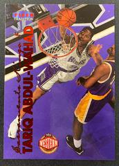 Tariq Abdul-Wahad [Red] #29 Basketball Cards 1999 Fleer Tradition Prices