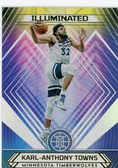 Karl Anthony Towns #8 Basketball Cards 2021 Panini Illusions Illuminated Prices