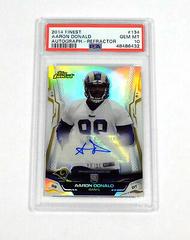 Aaron Donald [Autograph Refractor] Football Cards 2014 Topps Finest Prices