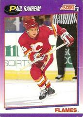 Paul Ranheim Hockey Cards 1991 Score American Prices
