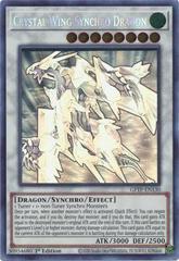 Crystal Wing Synchro Dragon YuGiOh Ghosts From the Past Prices