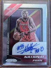 Dikembe Mutombo #NPS-DKM Basketball Cards 2020 Panini Chronicles National Pride Signatures Prices