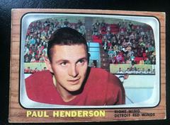 Paul Henderson Hockey Cards 1966 Topps Prices